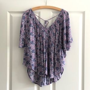 NWT Spell Lavender Kombi Flutter Top